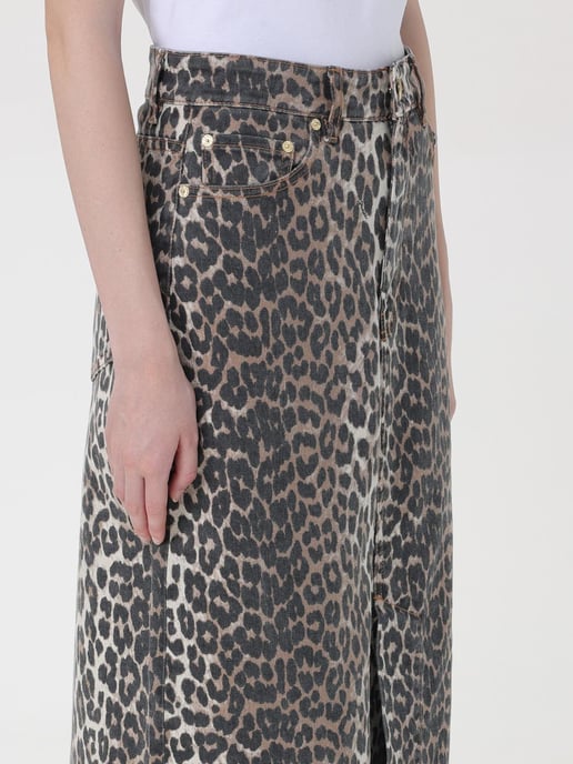 Luipaardprint Maxi Rok - Image 4