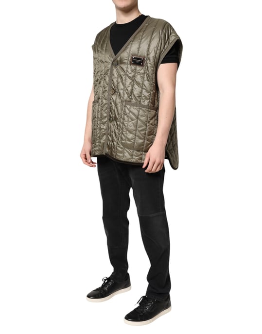 Gequilted Mouwloze Vest - Image 3