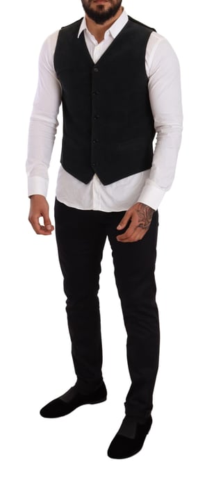 Klassisk Stil Corduroy Väst - Image 5