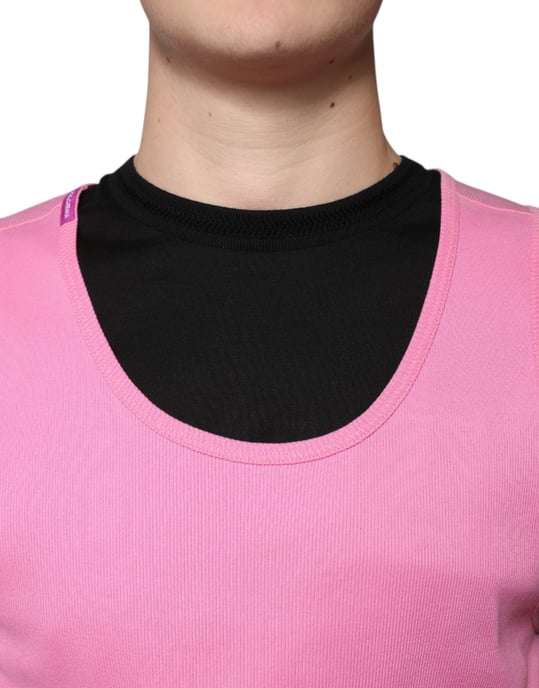 Ribbad tanktopp rosa - Image 5