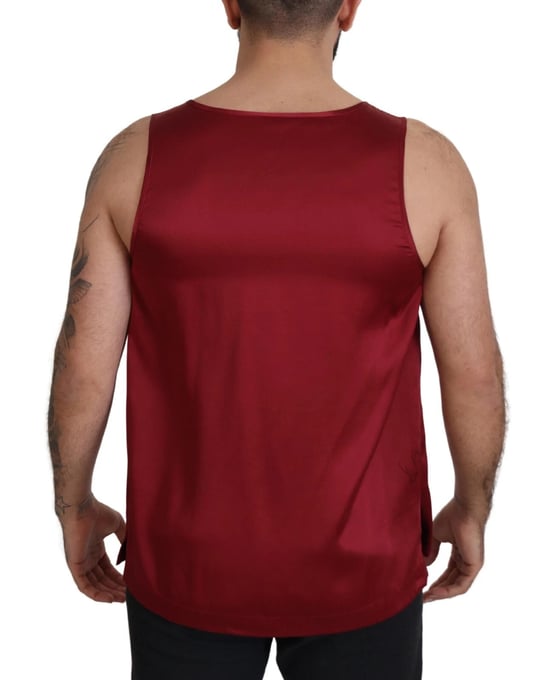 Mouwloze Zijden Tanktop - Image 2