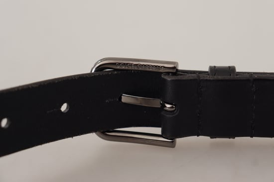 Läderbälte med pistolmetallspänne - Image 4