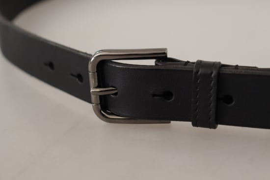 Läderbälte med pistolmetallspänne - Image 5