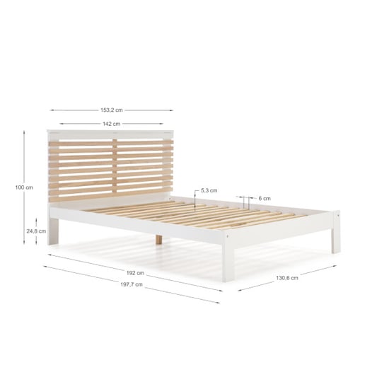 Marckeric bed vectra - 197x153x100cm - Image 3