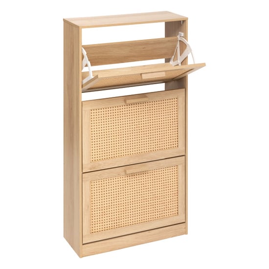 4goodz Schoenenkast ubud 24x60x113 cm 3 lades voor 12 paar - - Image 3