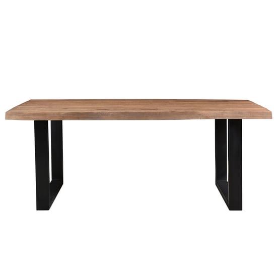 Brix eetkamertafel u poot mangohout 240 cm - Image 3
