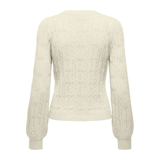 Only Onlkatia ls structure o-neck pull cc knt beige - Image 2