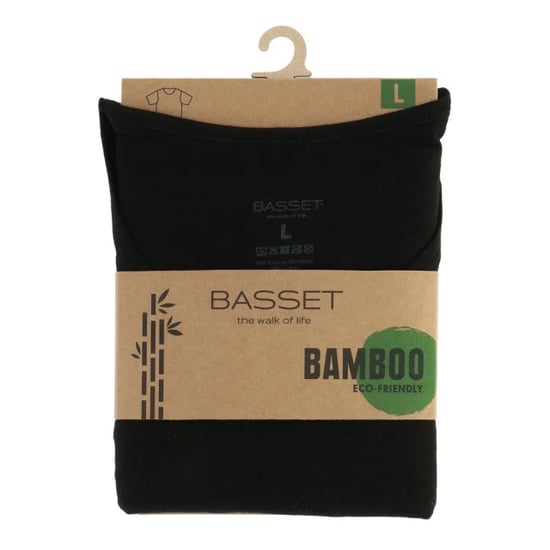 Basset Dames/heren bamboe t-shirt ronde hals - Image 2