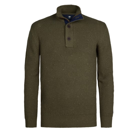 Petrol Industries men knitwear collar m-3050-kwc226 6088 army green - Image 1