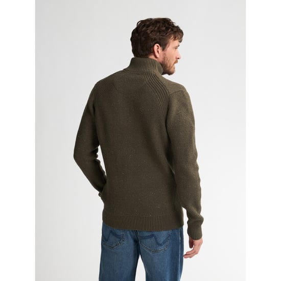 Petrol Industries men knitwear collar m-3050-kwc226 6088 army green - Image 2