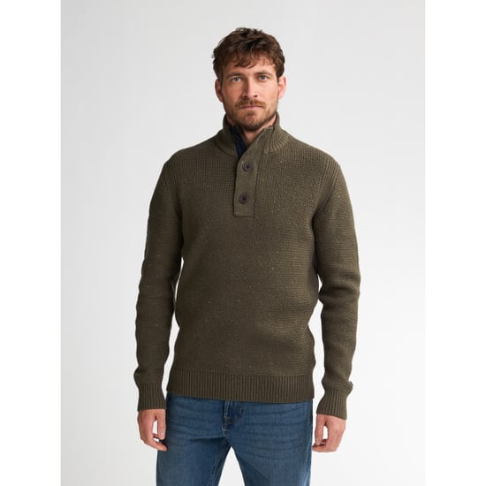 Petrol Industries men knitwear collar m-3050-kwc226 6088 army green - Image 6