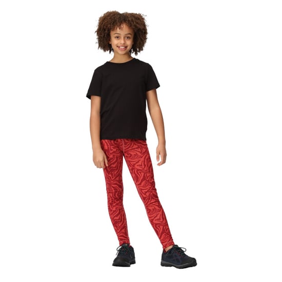 Regatta Kinder/kids barlia zebra print winterlegging - Image 4