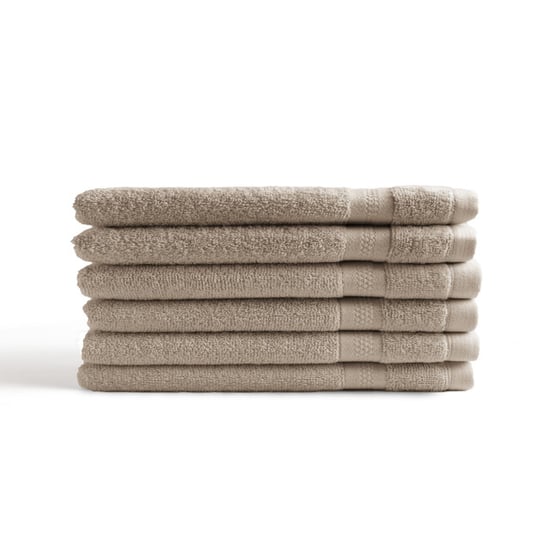 DoubleDry Hotel washandjes 16 x 21 cm – set van 6 – 100% katoen 500 g/m2 – zacht - Image 5