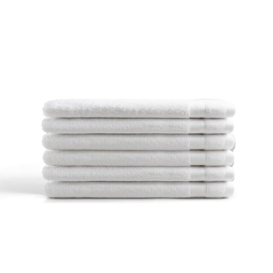 DoubleDry Hotel washandjes 16 x 21 cm – set van 6 – 100% katoen 500 g/m2 – zacht - Image 6