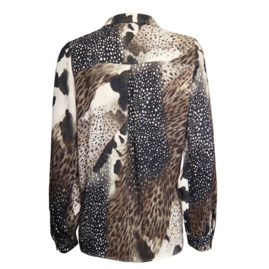 Poools Blouse 433190-dark animal - Image 2