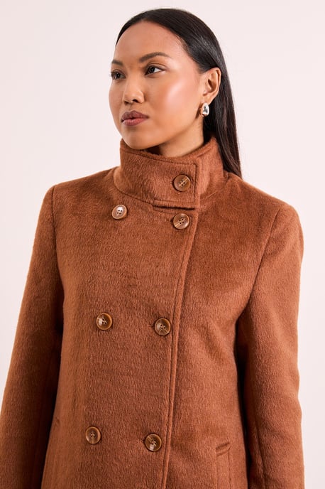 Principles by Wallis Funnel Button Coat - Image 2