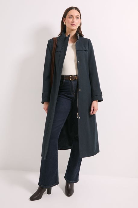 Principles by Wallis Funnel Neck Coat - Image 1