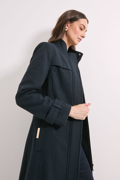 Principles by Wallis Funnel Neck Coat - Image 4