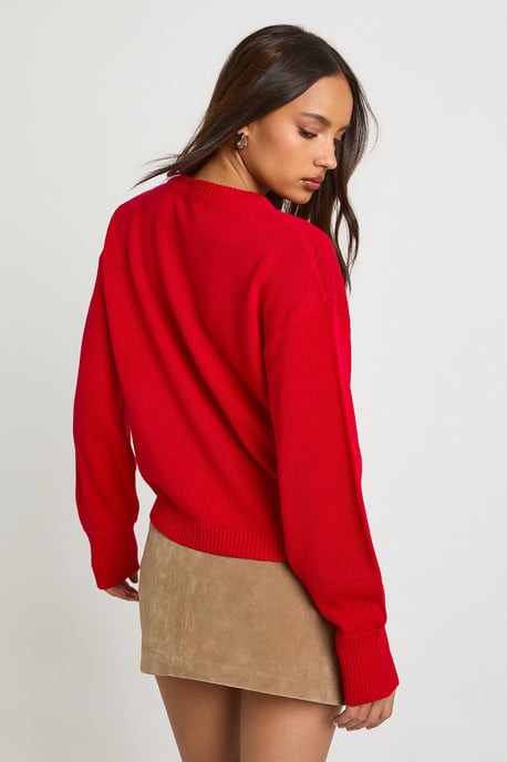 Present Bow Christmas Jumper - Image 2