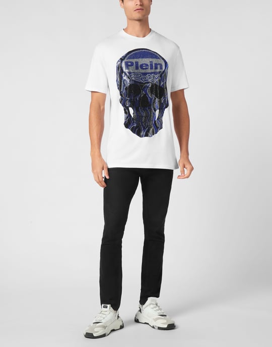 T-shirt Rund Hals Dödskalle - Image 3