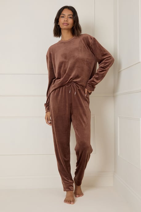 Nightwear Velour Co-Ord - Image 1