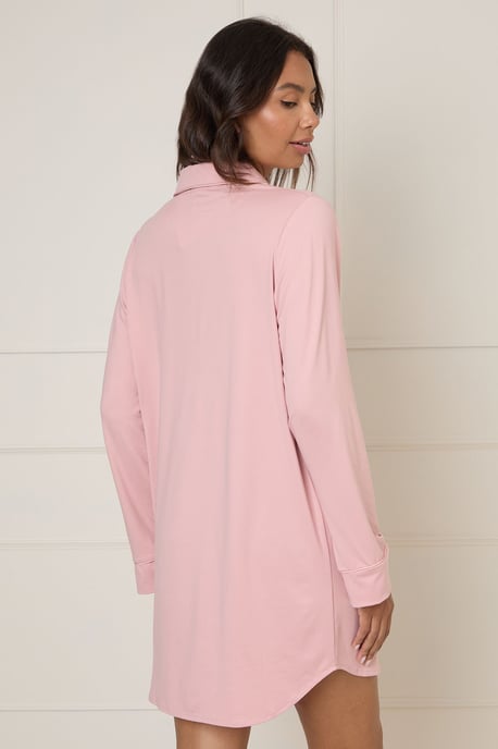 Nightwear Tipped Pyjama Shirt - Image 3