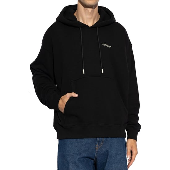Off-White Logo Hooded Sweatshirt - Image 2