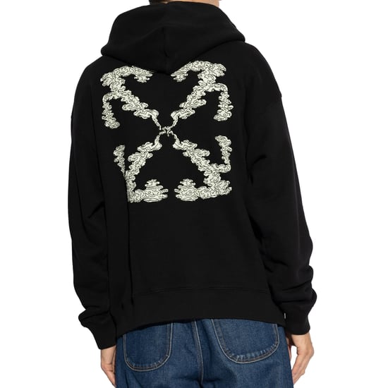 Off-White Logo Hooded Sweatshirt - Image 3