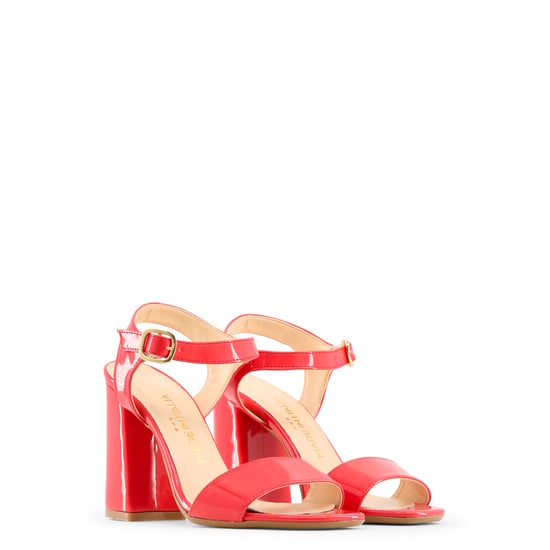 Annika Patenten Leren Blokhak Sandalen - Image 3