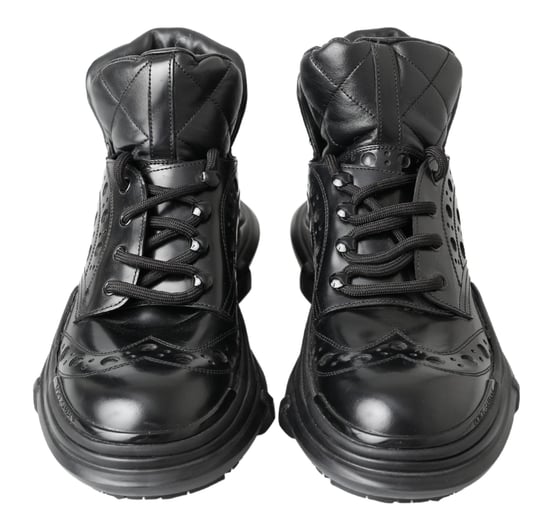Portofino Leather Boots Hightop Model Mv5038 - Image 4