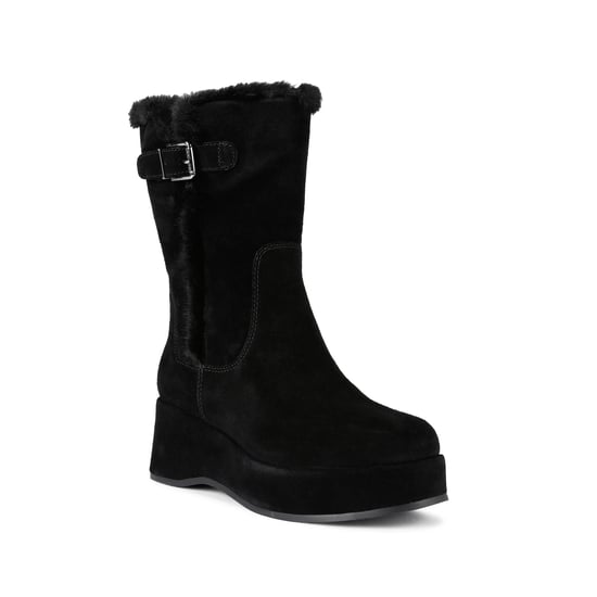 Carvela Suede Apres Buckle Boots - Image 2