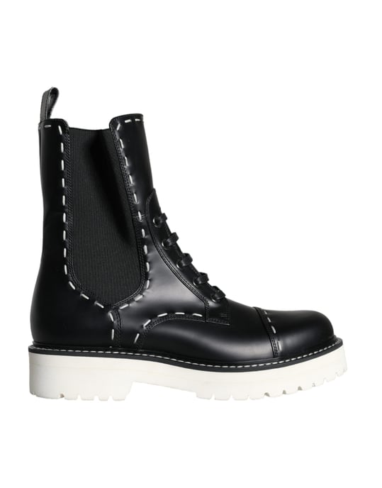 Leren Veterschoenen Dg0123 - Image 1