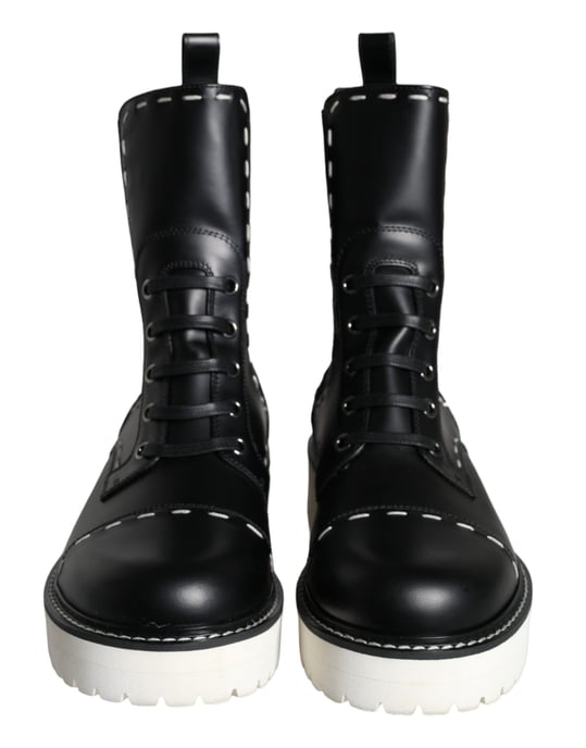 Leren Veterschoenen Dg0123 - Image 2