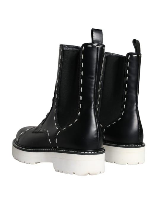 Leren Veterschoenen Dg0123 - Image 4
