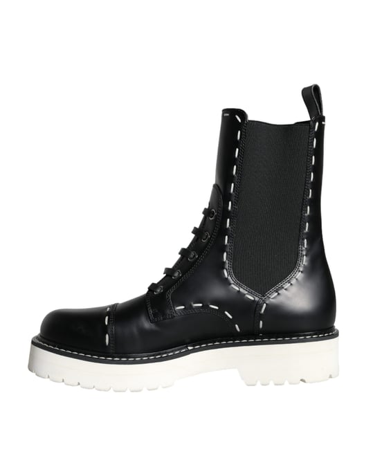 Leren Veterschoenen Dg0123 - Image 5