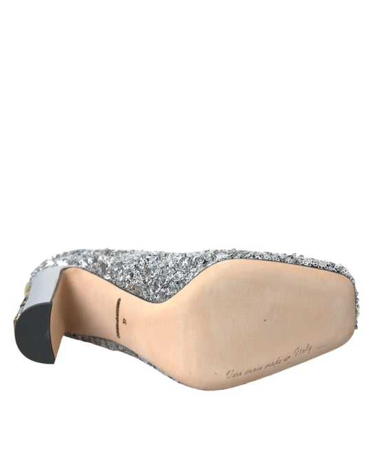 Pailletten Pumps met Sieraden Detail - Image 6