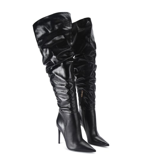 Carvela Leather Eterno Slouch Otk Boots - Image 2