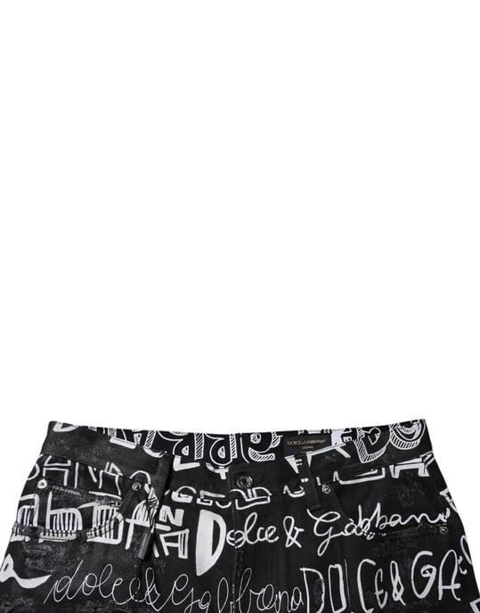 Dolce Gabbana Graffiti Spijkerbroek - Image 5