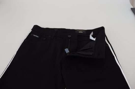 Slim fit jeans med sidostråk - Image 5