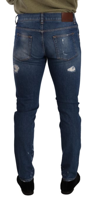 Slim Fit Ripped Jeans - Image 3
