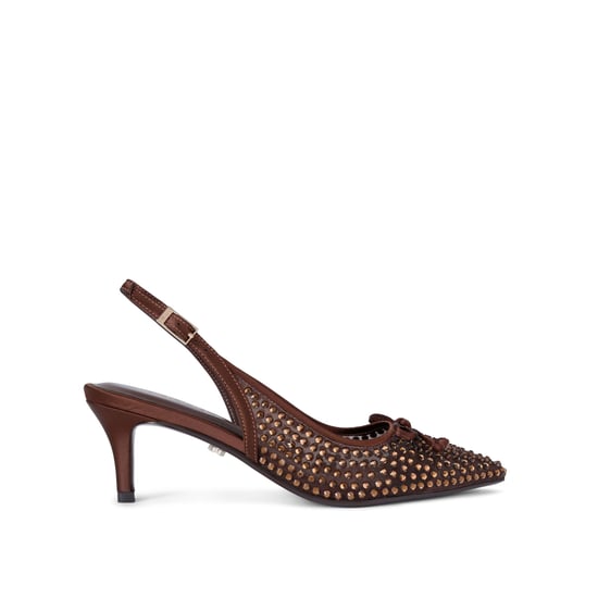 Carvela Positano Sling Low Jewel Heels - Image 1