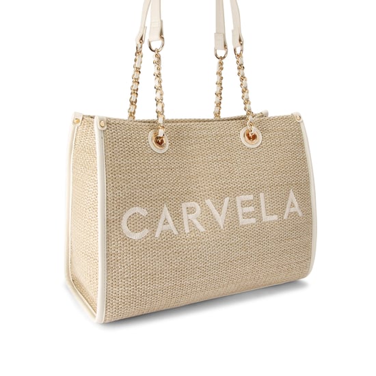 Carvela  Sorrento Midi Raffia Bag - Image 2