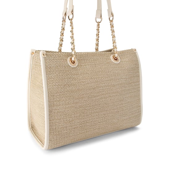 Carvela  Sorrento Midi Raffia Bag - Image 3