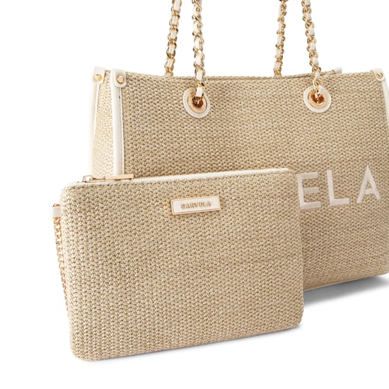 Carvela  Sorrento Midi Raffia Bag - Image 4