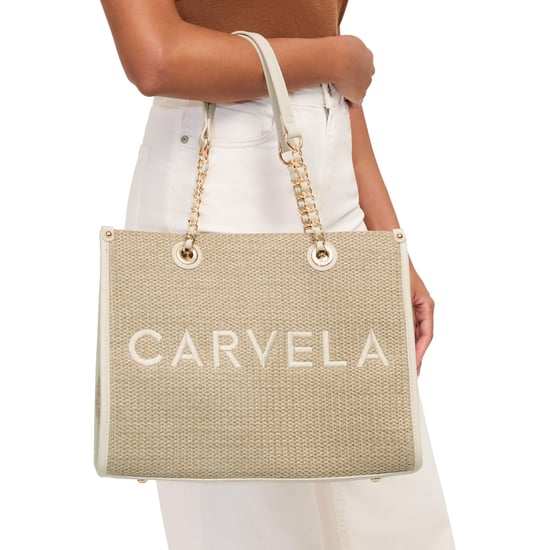 Carvela  Sorrento Midi Raffia Bag - Image 5