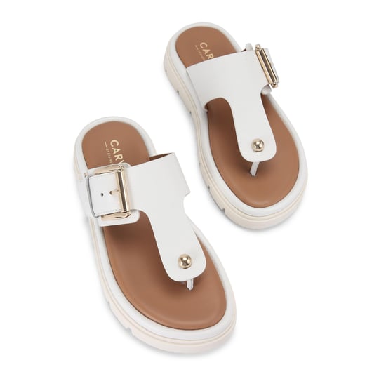 Carvela Leather Pavilion T Bar Mule Mules - Image 2