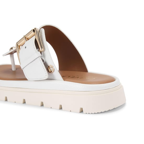 Carvela Leather Pavilion T Bar Mule Mules - Image 3