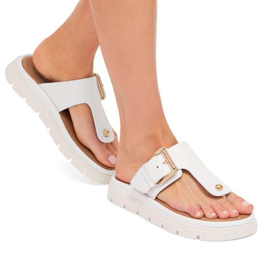 Carvela Leather Pavilion T Bar Mule Mules - Image 5