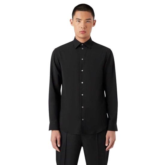 Emporio Armani Heren overhemd (Zwart) - Image 3