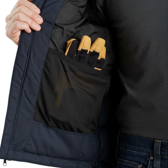 Carhartt Mens Puffer Gilets WIP Rain Defender Insulated Montana Loose Fit Vest - Image 5